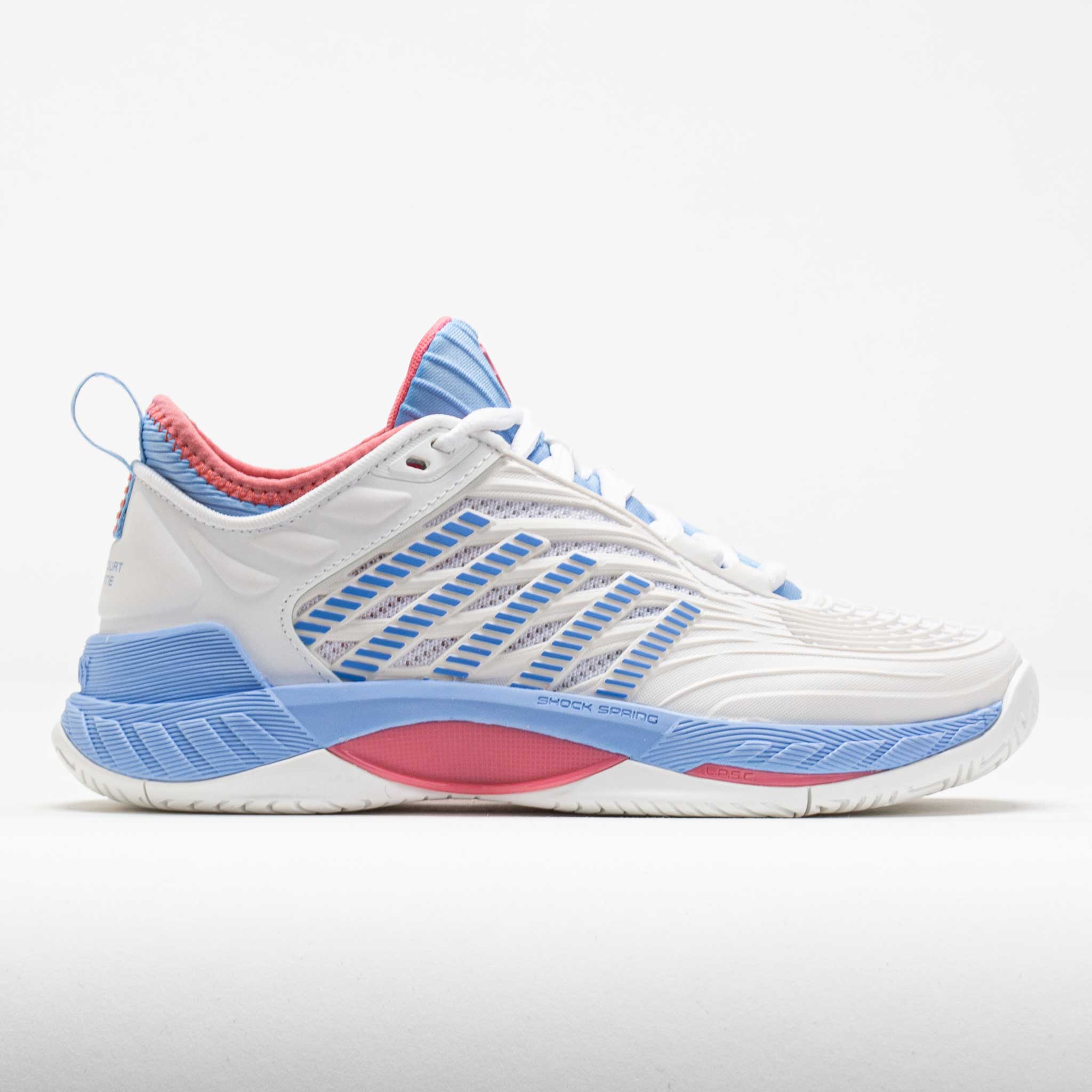 117962_3 K-Swiss Hypercourt Supreme 2 Womens White/Open Air/Strawberry Ice - Image 1