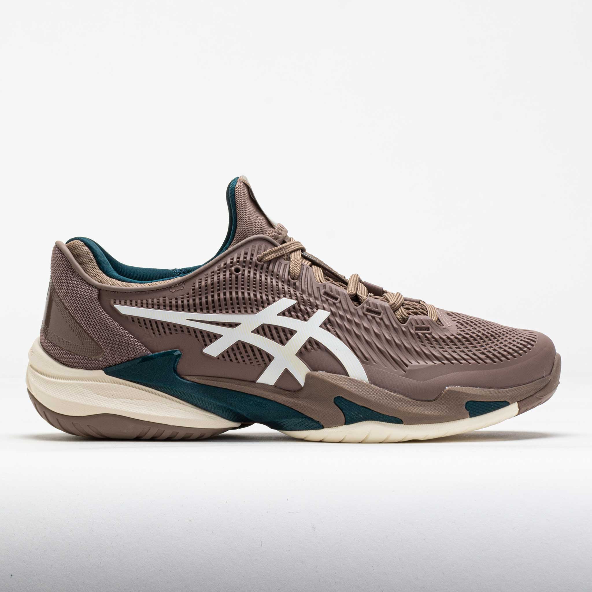 118115_3 ASICS Court FF 3 Mens Taupe Grey/White - Image 1