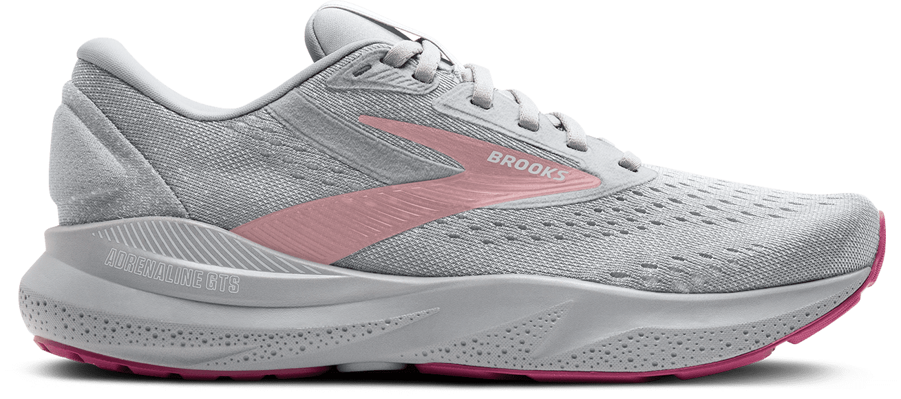 120426_019_L_Adrenaline_GTS_24 Women's Adrenaline GTS 24 NARROW (019 - Alloy/White/Zephyr) - Image 1