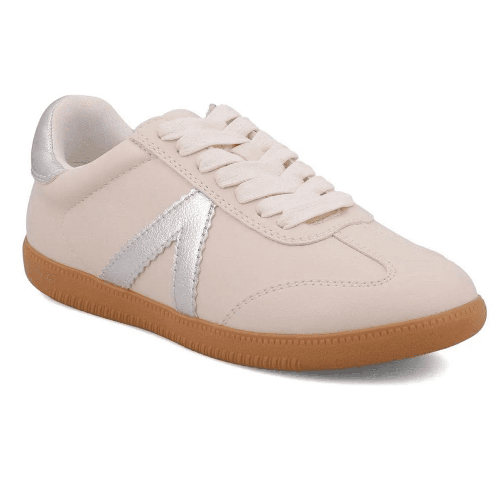 S475733-05016-00012 MIA Klair Faux Suede & Leather Sneakers - Image 1