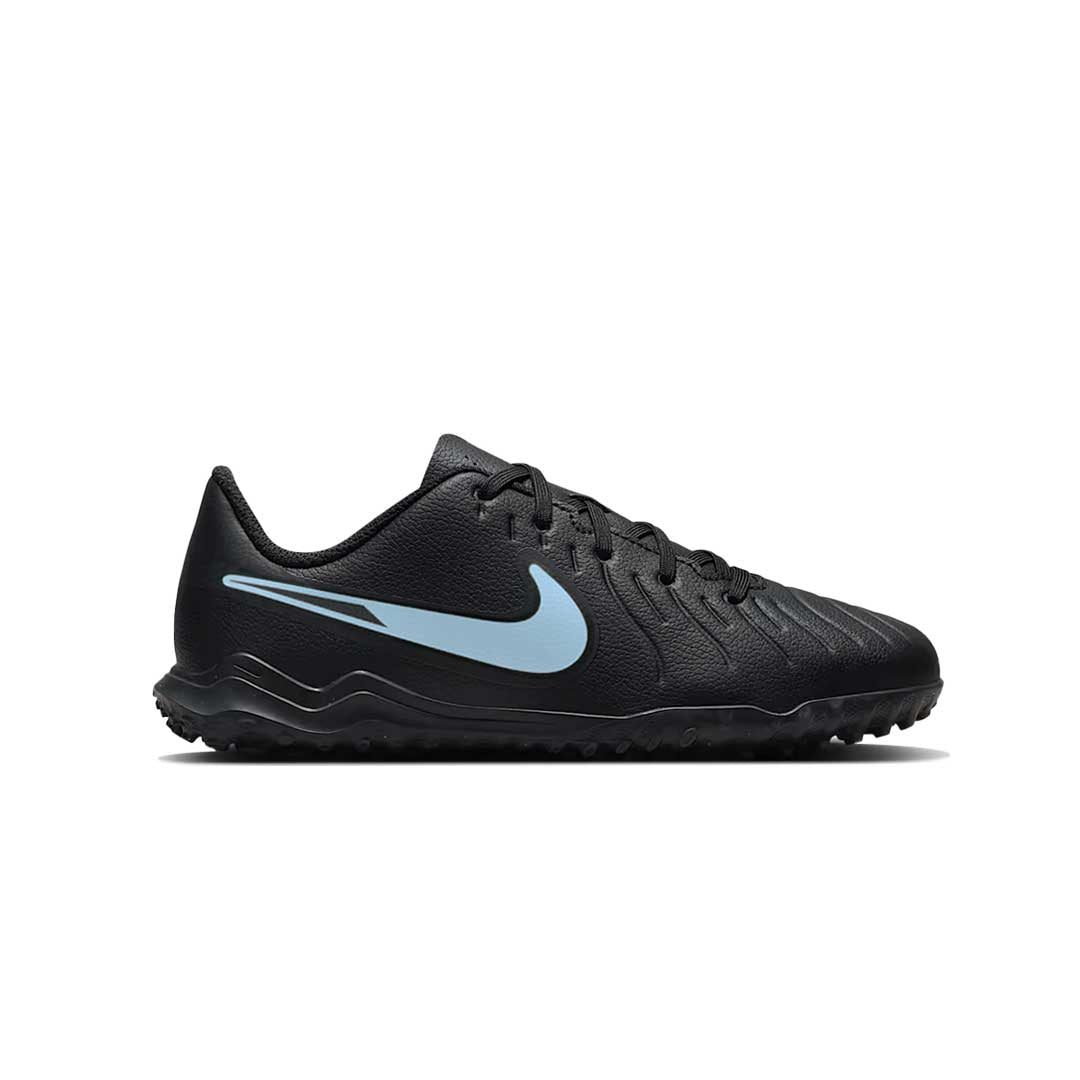 Nike-Kids_-_Preschool-_-Junior_-Tiempo-Legend-10-Club-Turf-Soccer-Shoes-_DV4355-003_1 Nike - Kids' (Preschool & Junior) Tiempo Legend 10 Club Turf Soccer Shoes (DV4355 003) - Image 1
