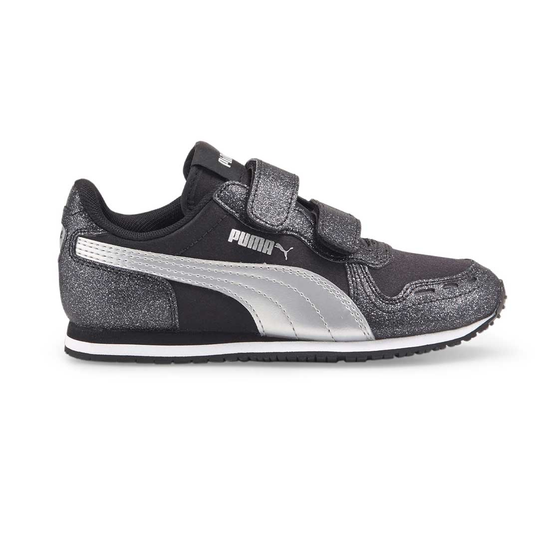 Puma-Kids_-_Preschool_-Cabana-Racer-Glitz-V-_370985-10_-01 Puma - Kids' (Preschool) Cabana Racer Glitz V Shoes (370985 10) - Image 1